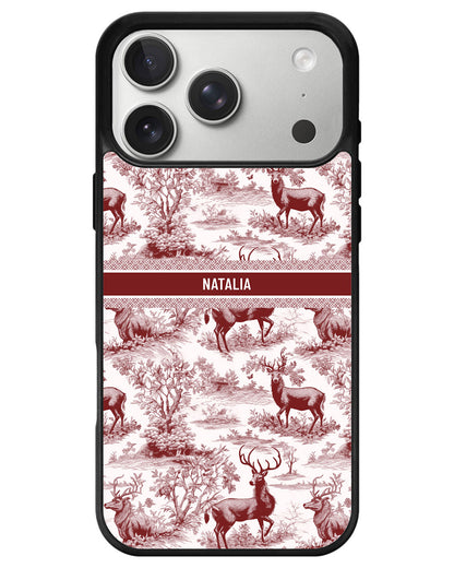 iPhone Avant-Gloss Grip Case - Toile du Juoy Deer