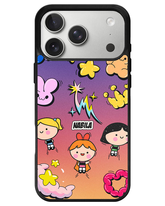 iPhone Avant-Gloss Grip Case - Dreamer Dolls