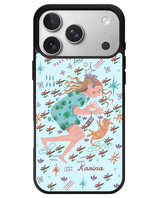 iPhone Avant-Gloss Grip Case - Feel the Feels