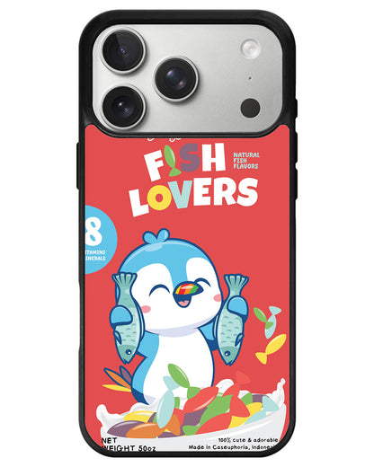 iPhone Avant-Gloss Grip Case - Fish Lovers