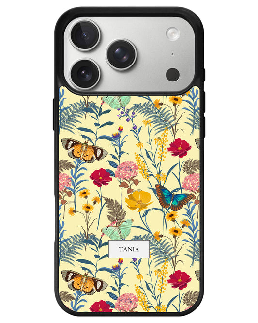 iPhone Avant-Gloss Grip Case - Flora Magnolia