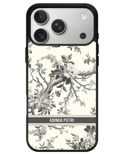 iPhone Avant-Gloss Grip Case - Toile du Juoy Florale