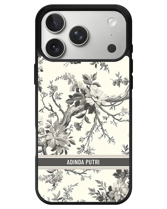 iPhone Avant-Gloss Grip Case - Toile du Juoy Florale