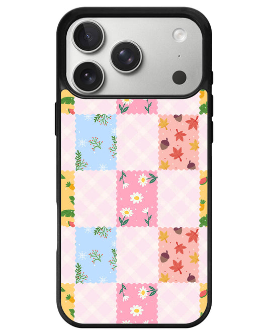 iPhone Avant-Gloss Grip Case - Four Seasons Stamps