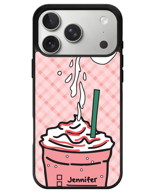 iPhone Avant-Gloss Grip Case - Raspberry Frappe