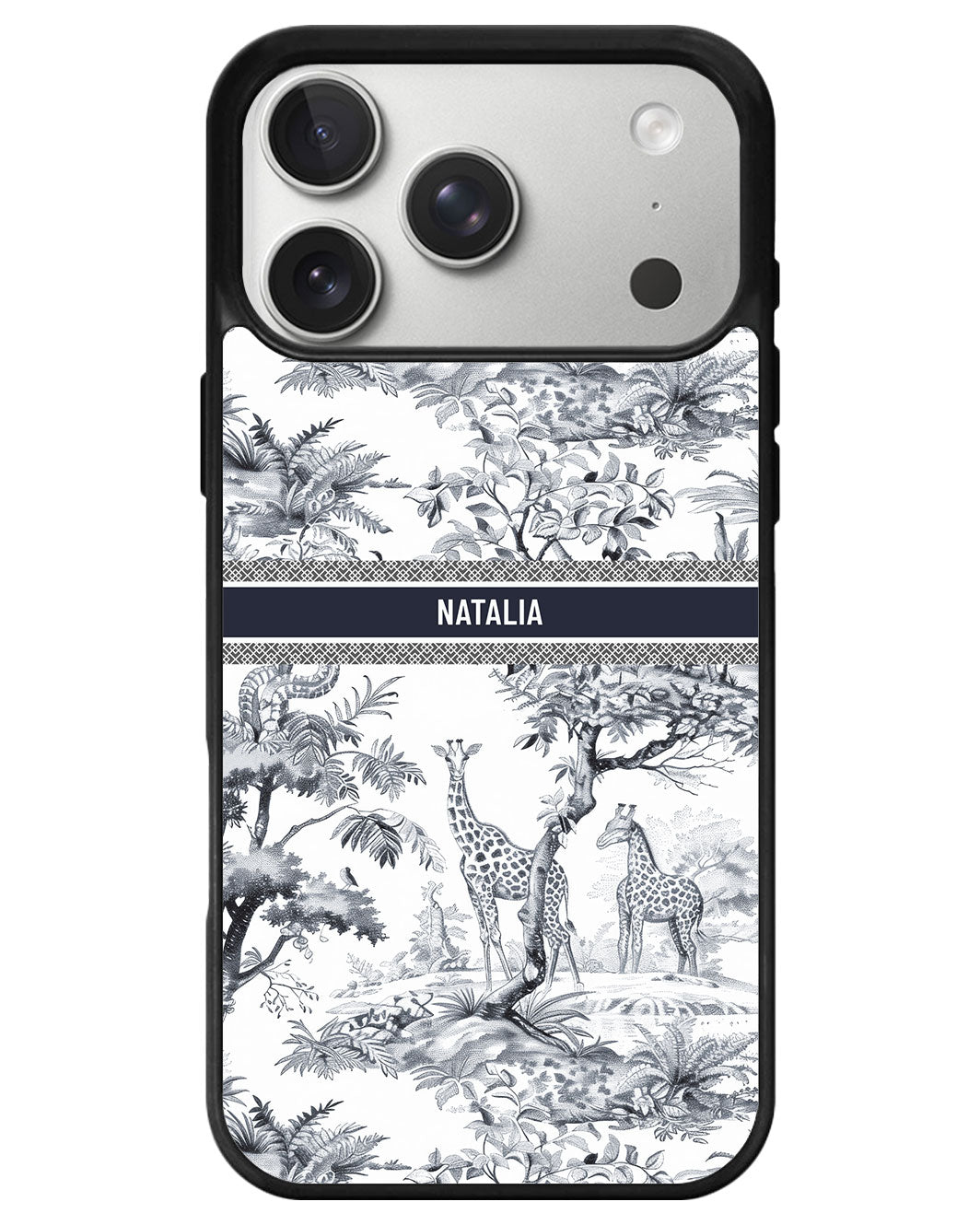 iPhone Avant-Gloss Grip Case - Toile du Juoy Giraffe
