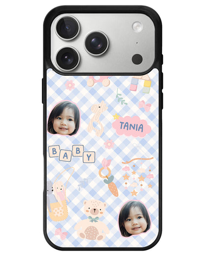 iPhone Avant-Gloss Grip Case - Face Grid Girl's Toys