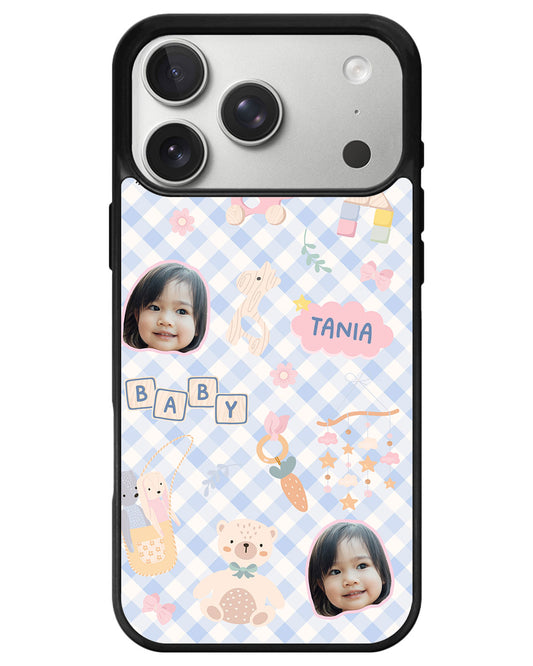 iPhone Avant-Gloss Grip Case - Face Grid Girl's Toys