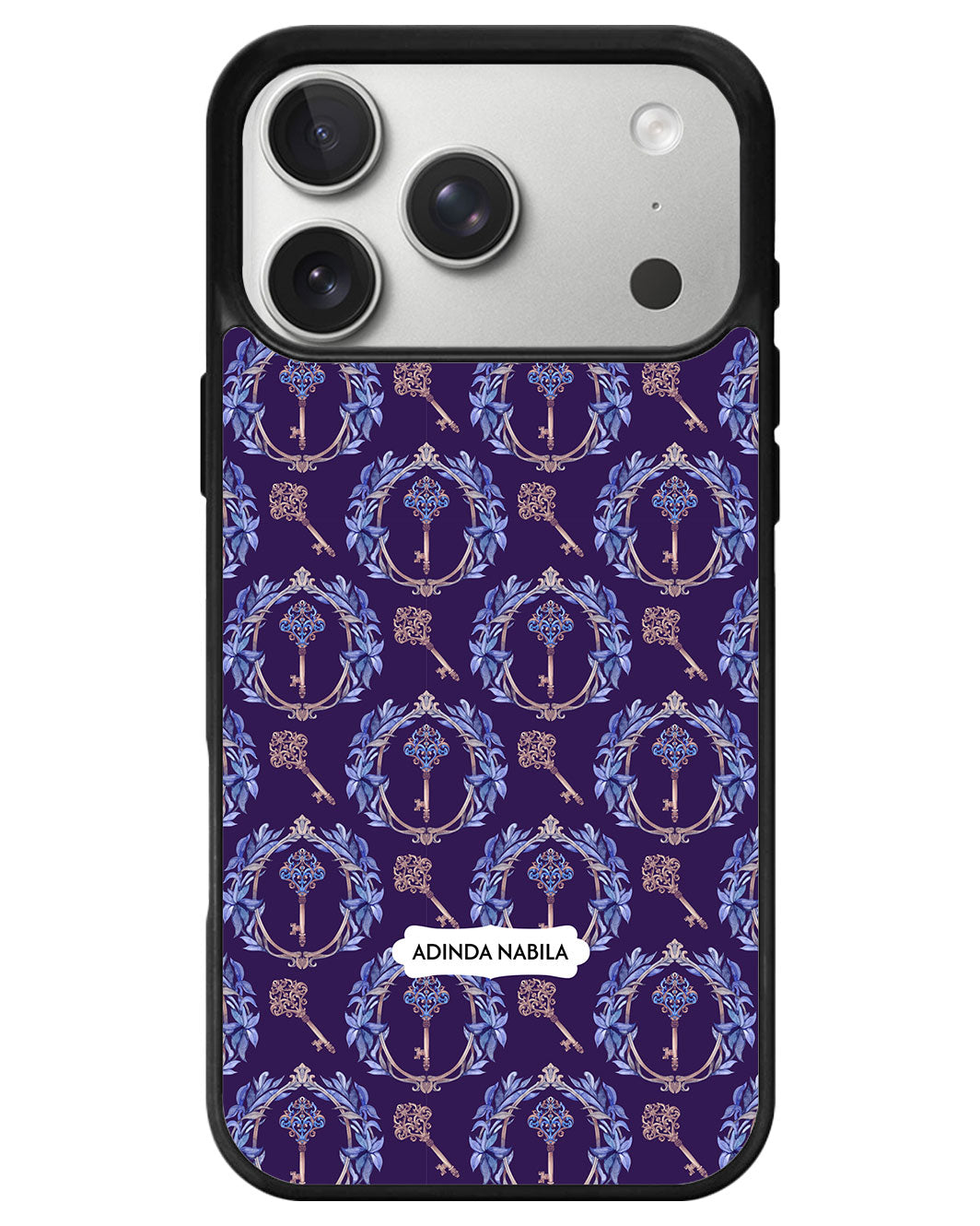 iPhone Avant-Gloss Grip Case - Goth Keys