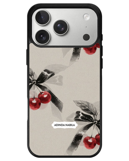 iPhone Avant-Gloss Grip Case - Coquette goth 2.0