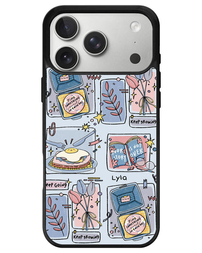 iPhone Avant-Gloss Grip Case - Grow (Sunnysidearteu)