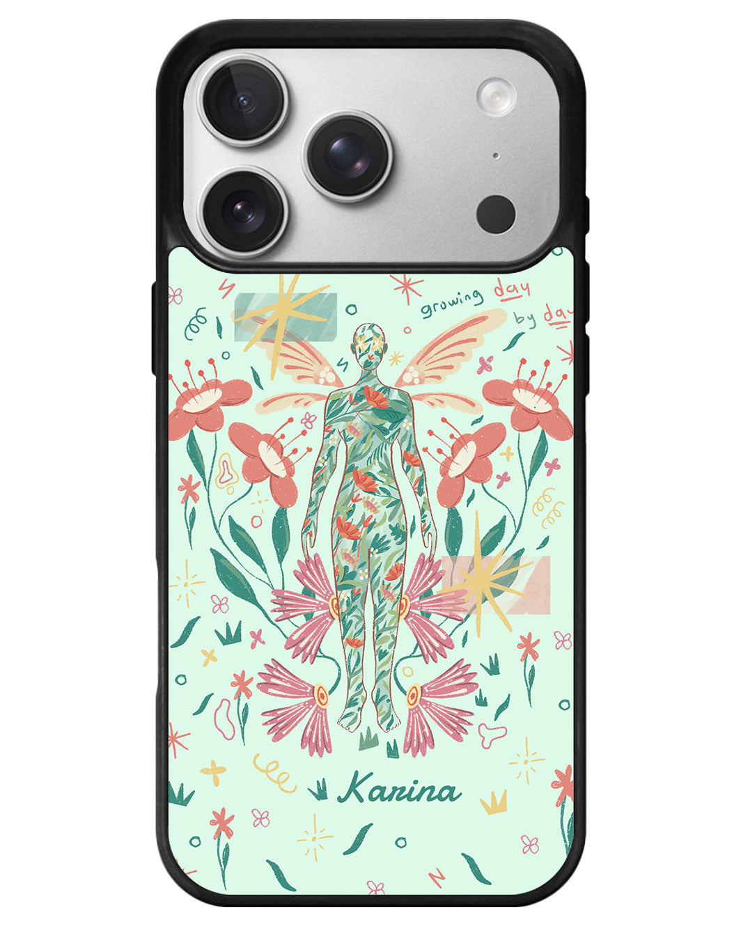 iPhone Avant-Gloss Grip Case - Growing Day by Day