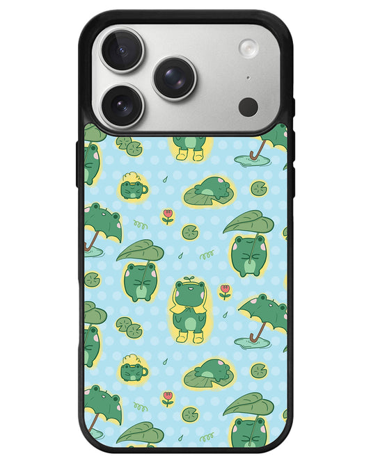 iPhone Avant-Gloss Grip Case - Happy Rain