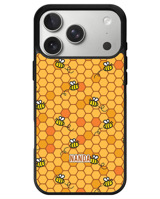 iPhone Avant-Gloss Grip Case - Honey Bee