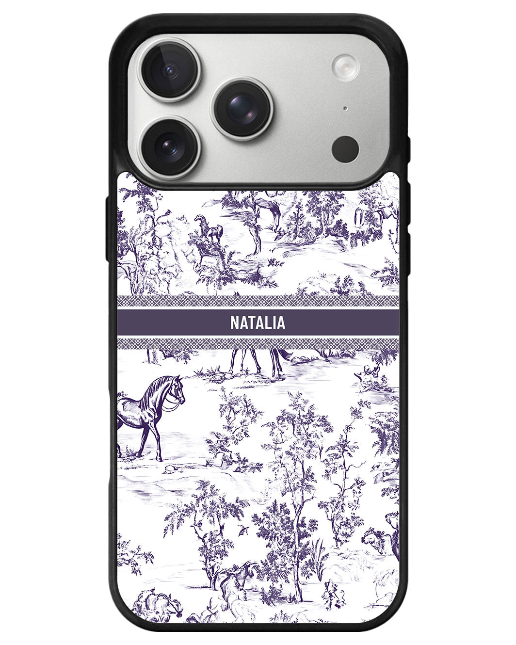 iPhone Avant-Gloss Grip Case - Toile du Juoy Horse