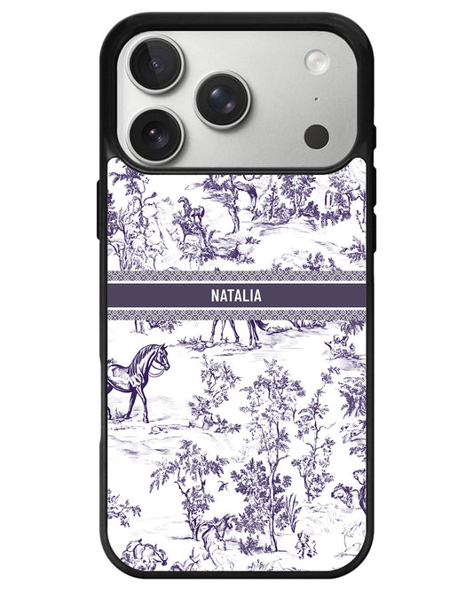 iPhone Avant-Gloss Grip Case - Toile du Juoy Horse