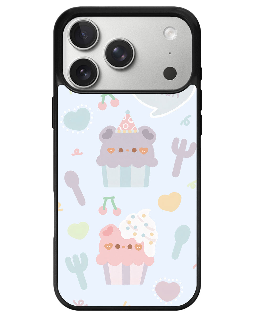 iPhone Avant-Gloss Grip Case - Cupcake