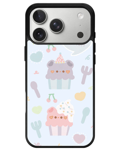 iPhone Avant-Gloss Grip Case - Cupcake