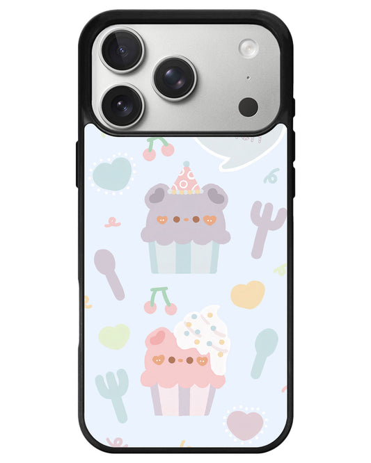 iPhone Avant-Gloss Grip Case - Cupcake