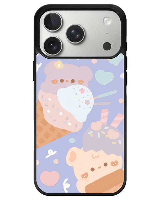 iPhone Avant-Gloss Grip Case - Ice Cream for Teddy