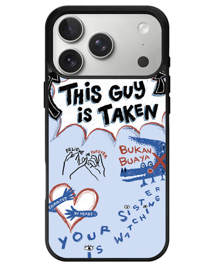 iPhone Avant-Gloss Grip Case - Pelakor Proof Case (For Him)