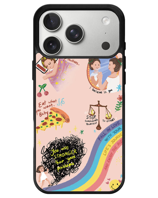 iPhone Avant-Gloss Grip Case - Self Love 2.0