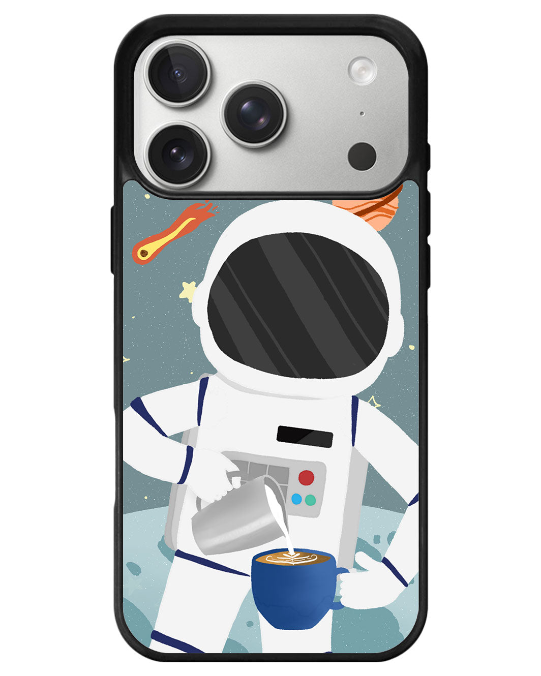 iPhone Avant-Gloss Grip Case - Baristronaut