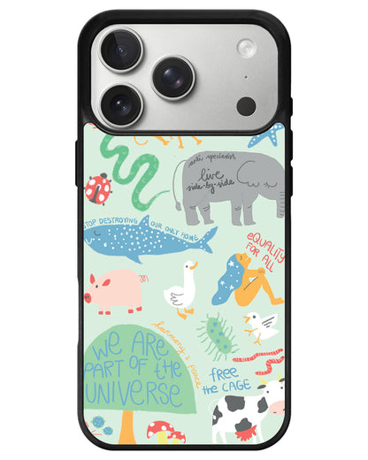 iPhone Avant-Gloss Grip Case - Equality