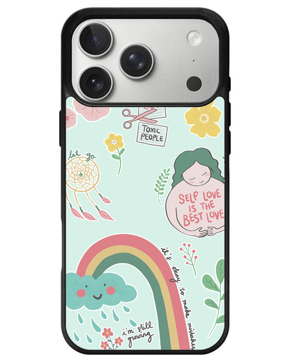 iPhone Avant-Gloss Grip Case - Self Love