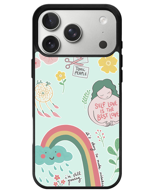 iPhone Avant-Gloss Grip Case - Self Love