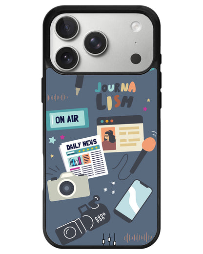 iPhone Avant-Gloss Grip Case - Journalist