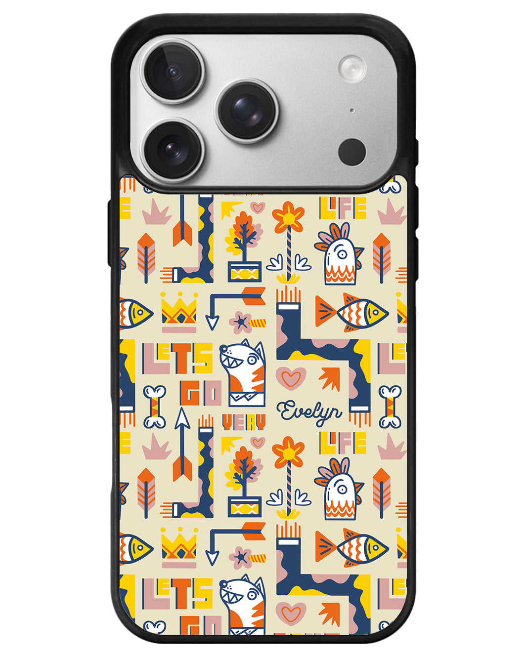 iPhone Avant-Gloss Grip Case - Life in Colour