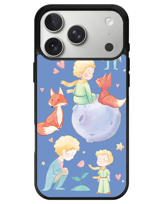 iPhone Avant-Gloss Grip Case - Little Prince & Fox