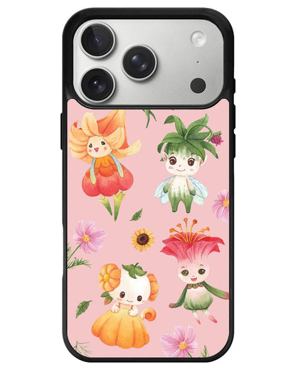 iPhone Avant-Gloss Grip Case - Magical Garden
