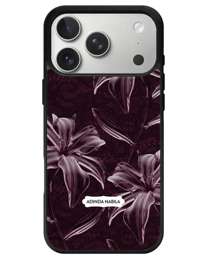 iPhone Avant-Gloss Grip Case - Midnight Lily