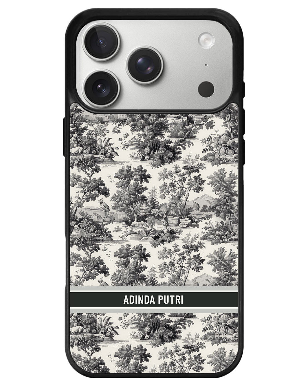 iPhone Avant-Gloss Grip Case - Toile du Juoy Nature