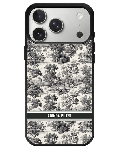 iPhone Avant-Gloss Grip Case - Toile du Juoy Nature