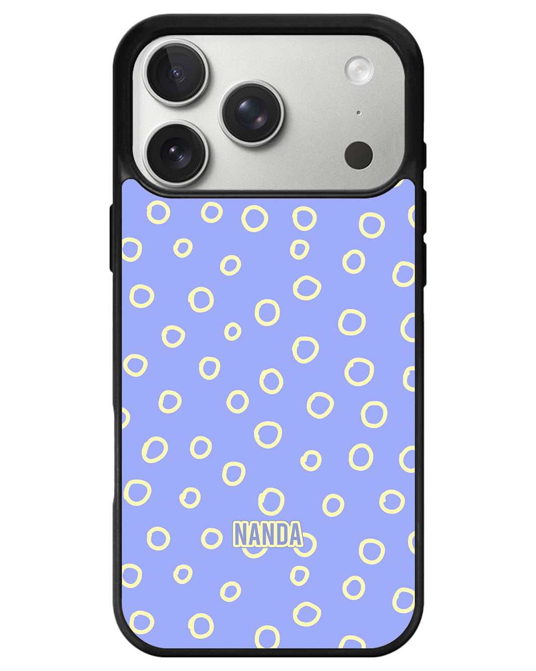 iPhone Avant-Gloss Grip Case - Neon Dots