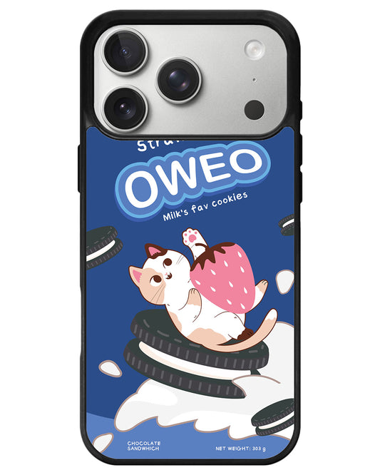 iPhone Avant-Gloss Grip Case - Oweo Cat
