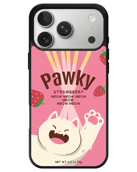 iPhone Avant-Gloss Grip Case - Pawky Cat