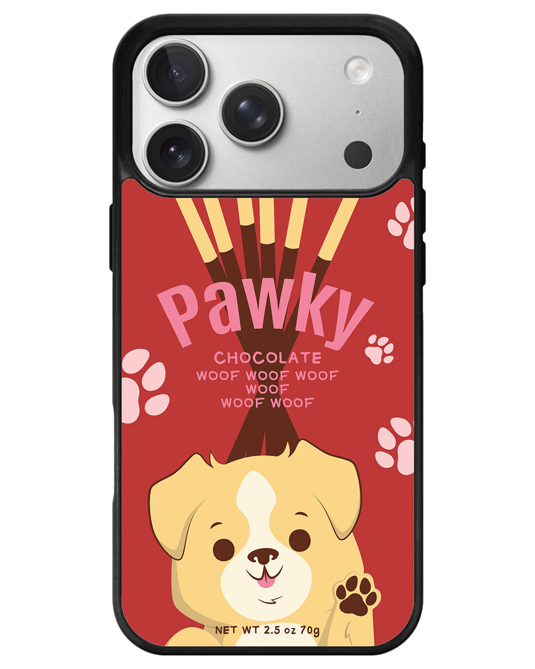 iPhone Avant-Gloss Grip Case - Pawky Dog