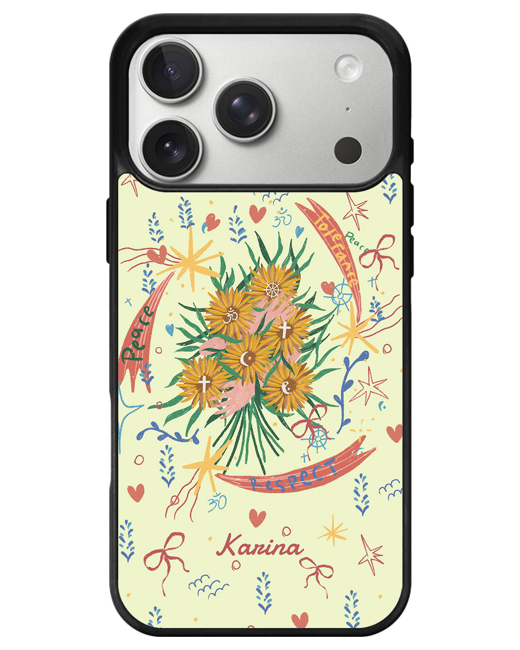 iPhone Avant-Gloss Grip Case - Peace