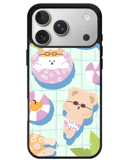 iPhone Avant-Gloss Grip Case - Pool Party Pink