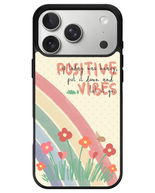iPhone Avant-Gloss Grip Case - Positive Vibes