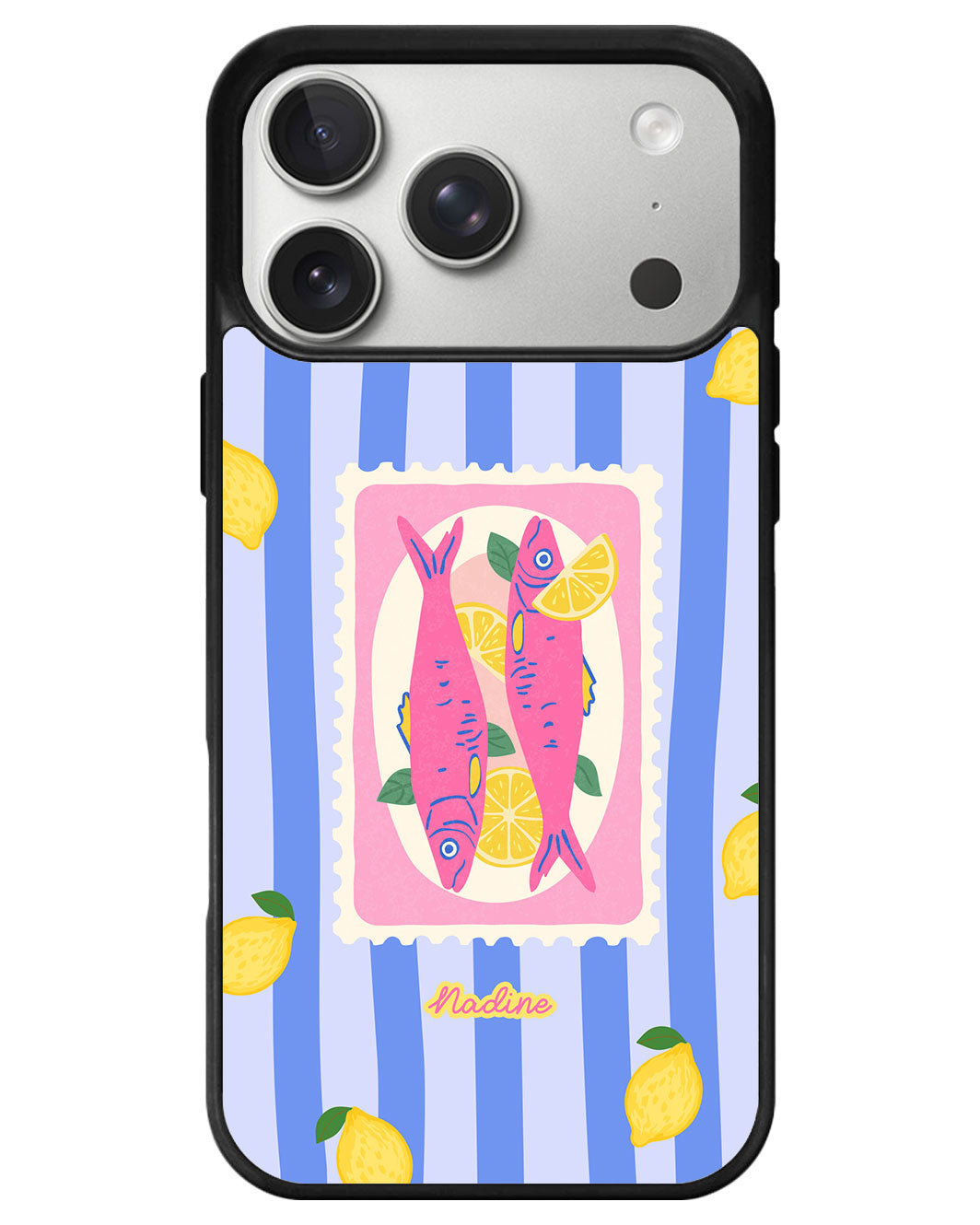 iPhone Avant-Gloss Grip Case - Sardines 1.0