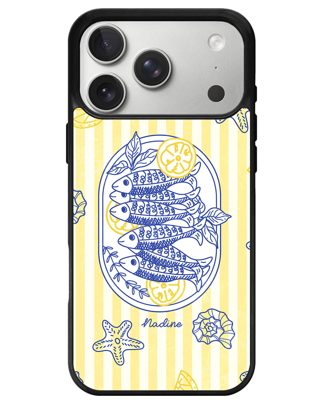 iPhone Avant-Gloss Grip Case - Sardines 2.0