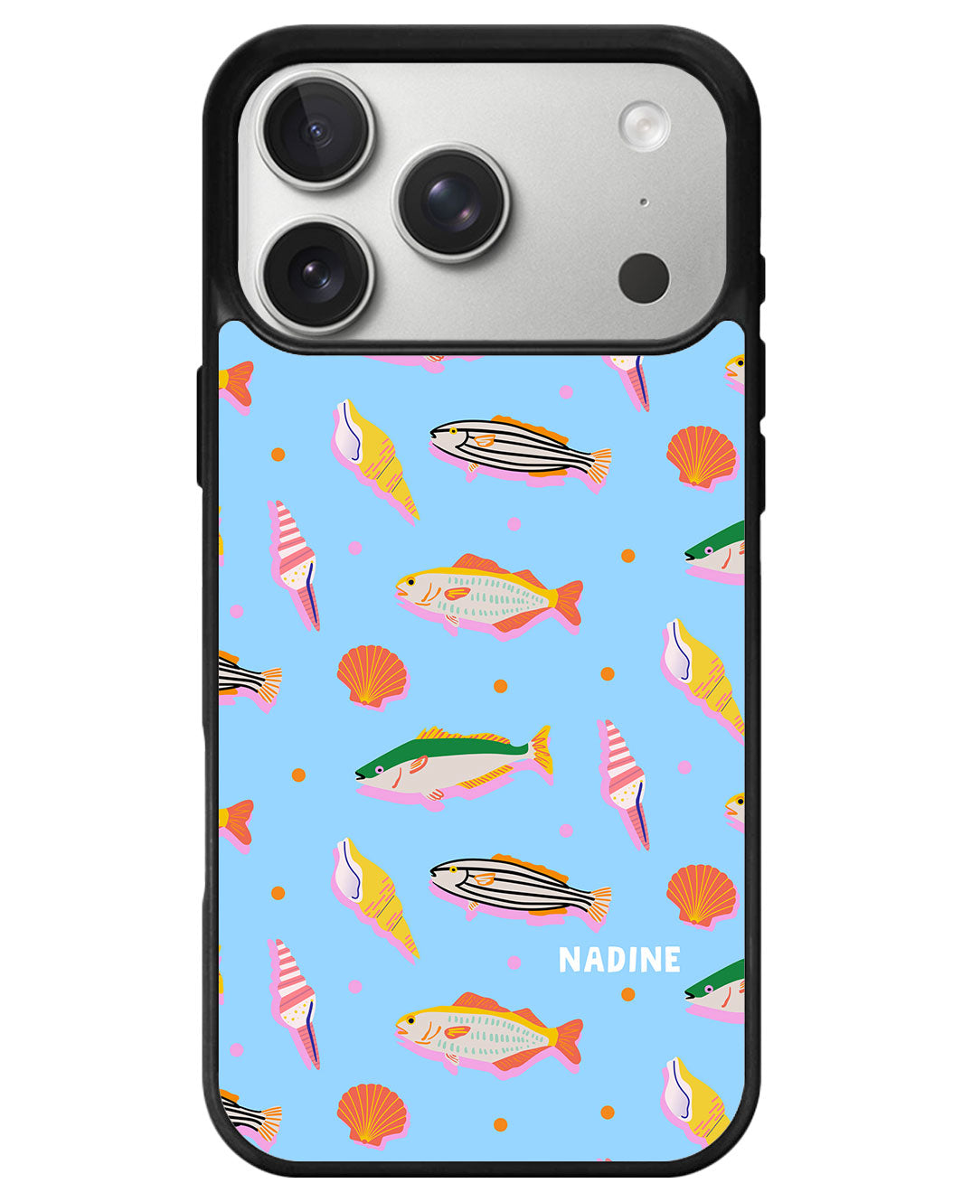 iPhone Avant-Gloss Grip Case - Sardines 3.0