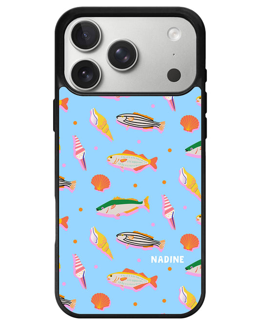 iPhone Avant-Gloss Grip Case - Sardines 3.0