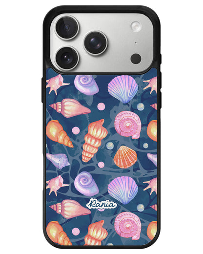 iPhone Avant-Gloss Grip Case - Sea Shells