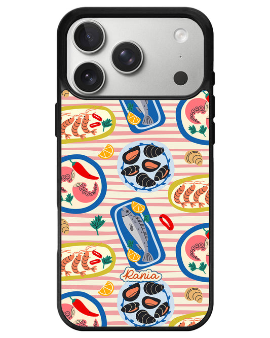 iPhone Avant-Gloss Grip Case - Seafood 1.0